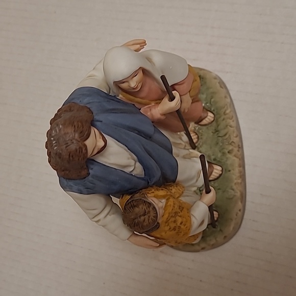 NWOT Vintage Home Interior The Shepherds Voice Figurine In Original Box - Picture 7 of 17